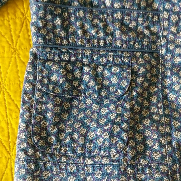 Vintage floral print snap button 3/4 sleeve jacket - Picture 5 of 5